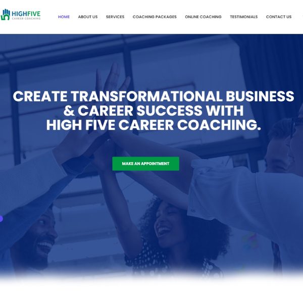 career coaching website design