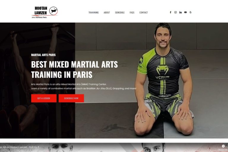 personal training website design orange county