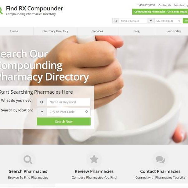 pharmacy website design orange county