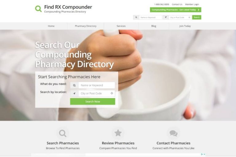 pharmacy website design orange county