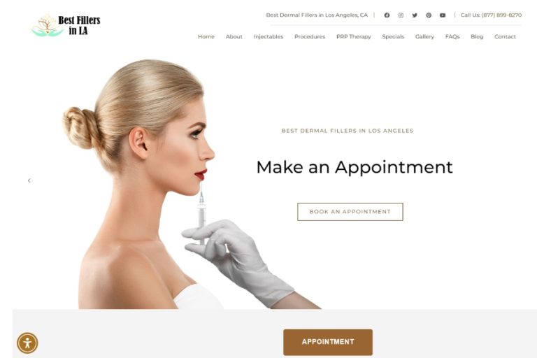 plastic surgery website design orange county