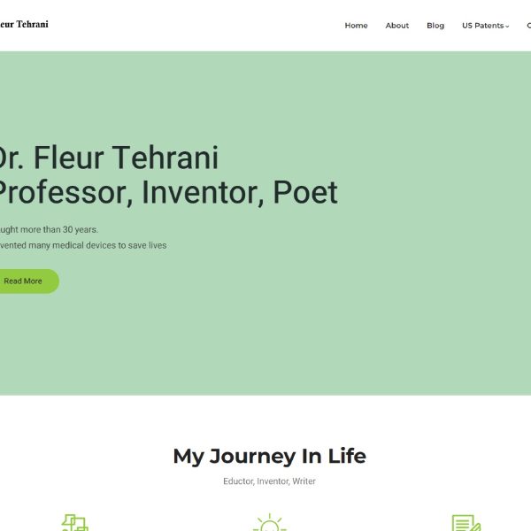 biography website design orange county