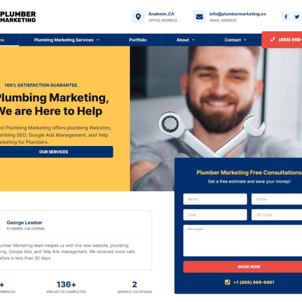 marketing website design orange county