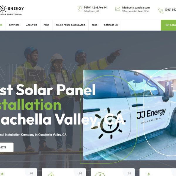 Electrician Website Design